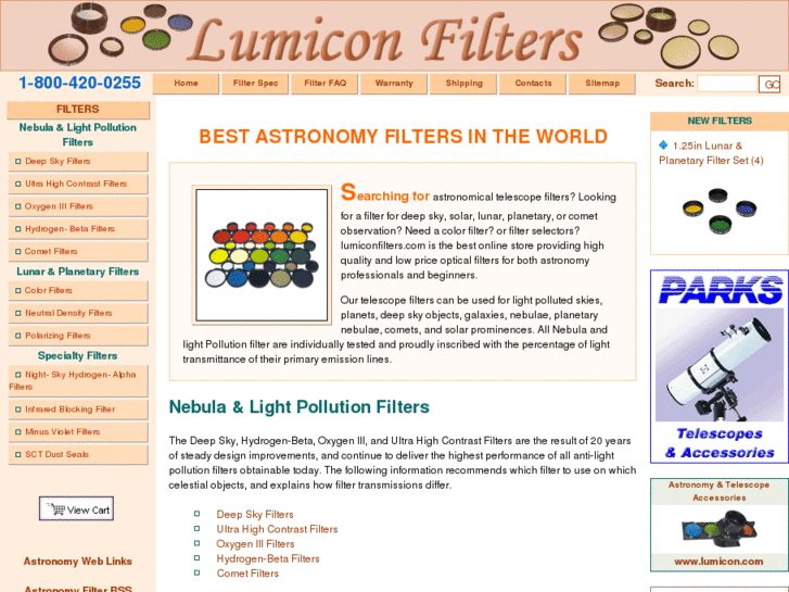 www.lumiconfilters.com