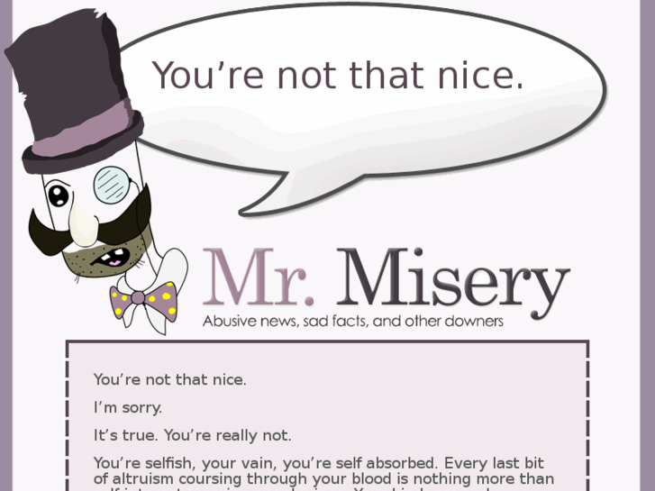 www.mistermisery.com