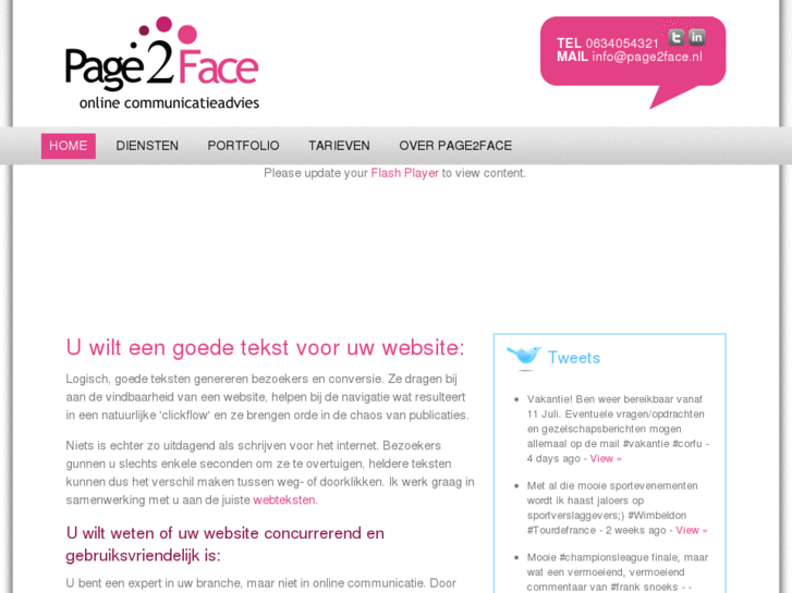 www.page2face.nl