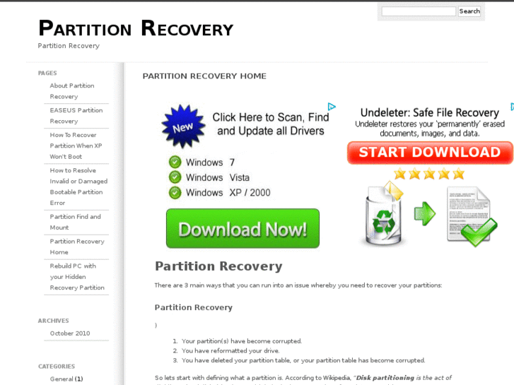 www.partitionrecovery.info