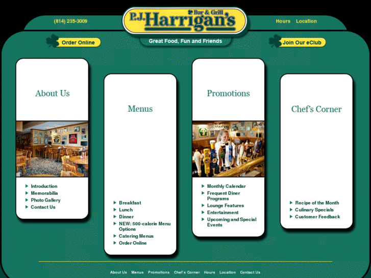 www.pjharrigans.com