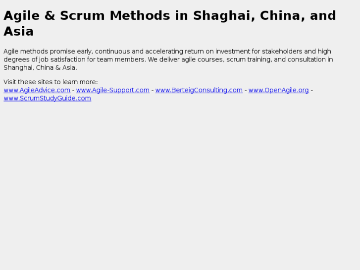 www.scrum-shanghai.com