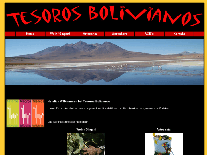 www.tesorosbolivianos.ch