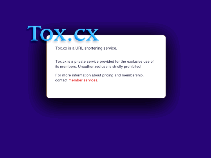 www.tox.cx