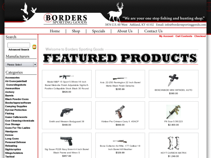 www.borderssportinggoods.com