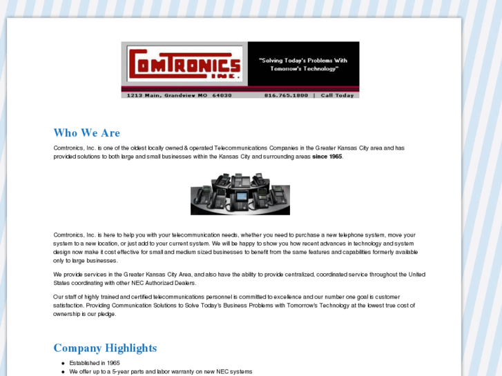 www.comtronicsinc.com