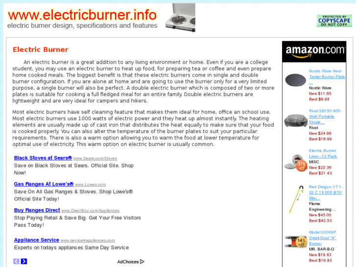 www.electricburner.info