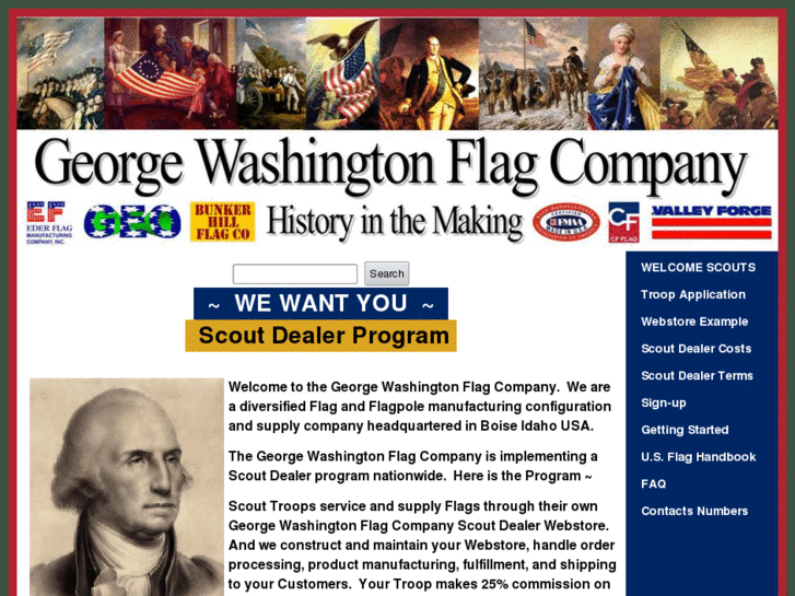 www.georgewashingtonflagcompany.com