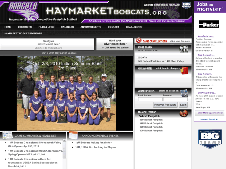 www.haymarketbobcats.org