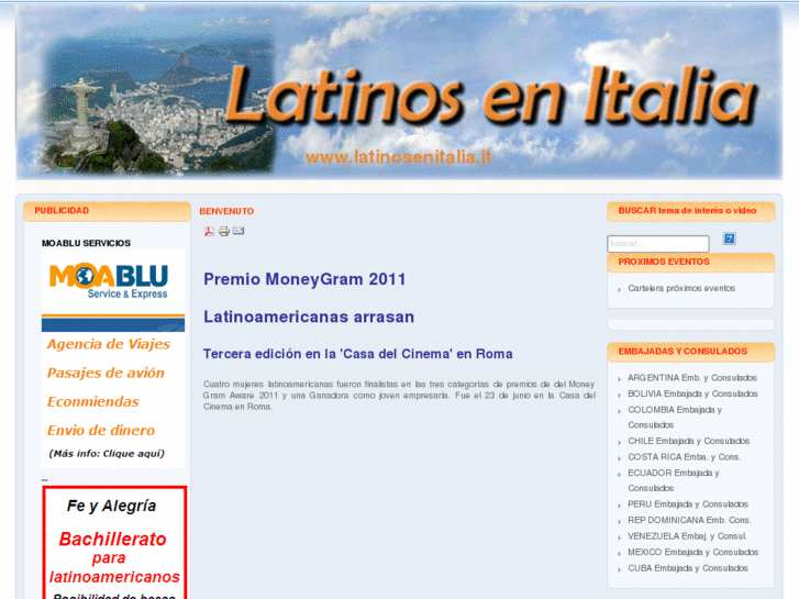 www.latinosenitalia.it