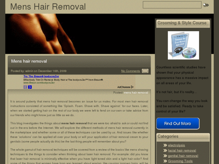 www.mens-hair-removal.net