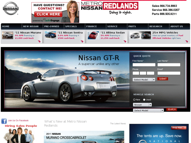 www.metronissanredlands.com