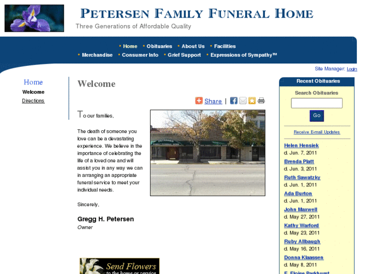 www.petersenfamilyfuneralhome.com