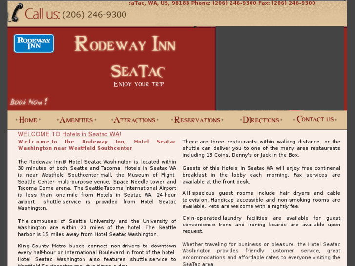 www.rodewayinnseatac.com