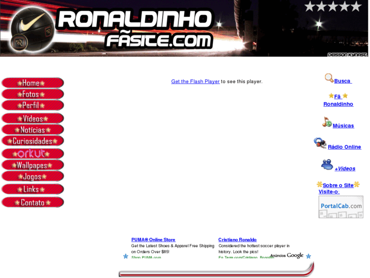 www.ronaldinhofasite.com