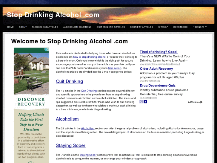 www.stopdrinkingalcohol.com