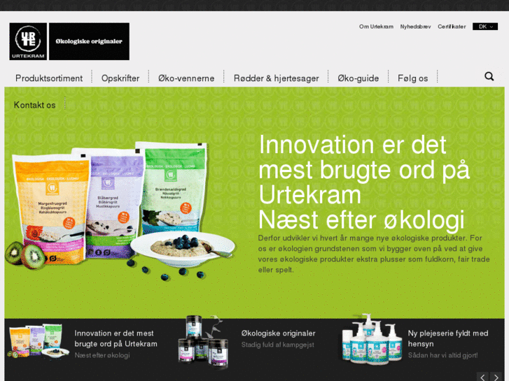 www.urtekram.dk