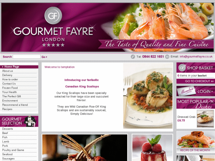 www.gourmetfayre.com