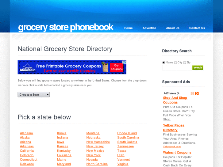 www.grocerystorephonebook.info