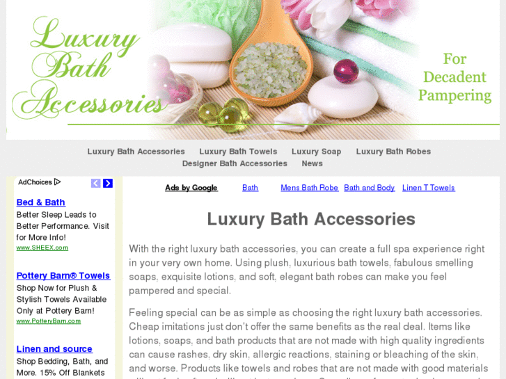 www.luxurybathaccessories.com