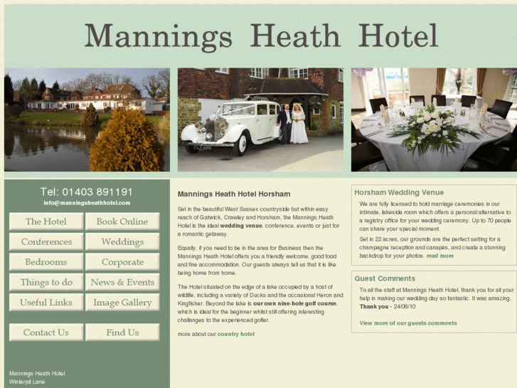 www.manningsheathhotel.com