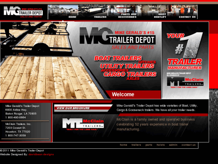 www.mikegeraldstrailerdepot.com