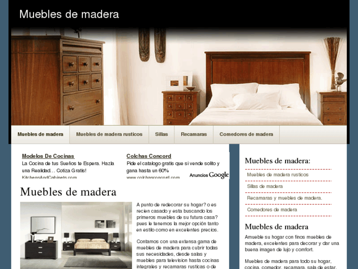 www.mueblesdemadera.net