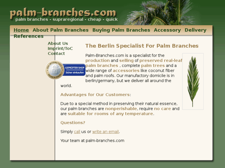 www.palm-branches.com