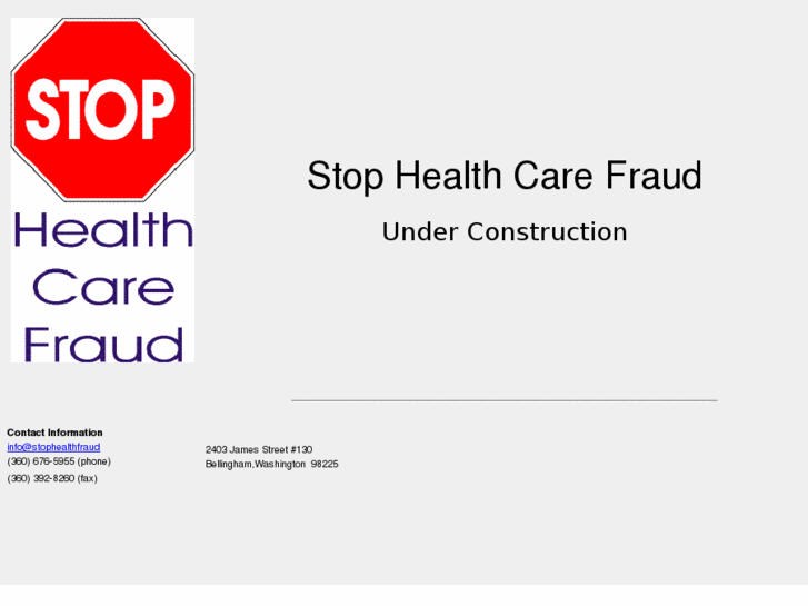 www.stophealthfraud.com