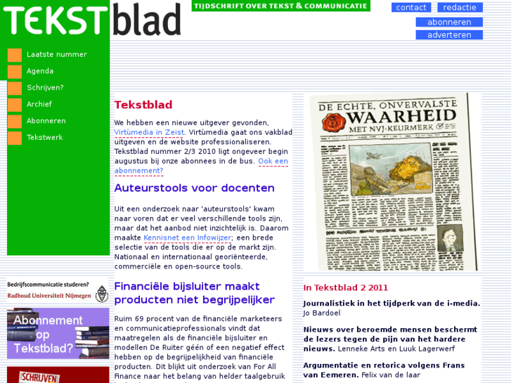 www.tekstblad.nl