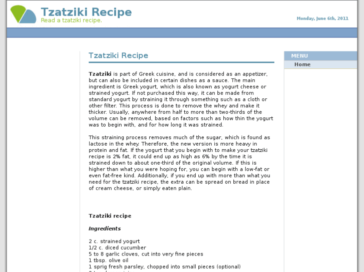 www.tzatzikirecipe.com