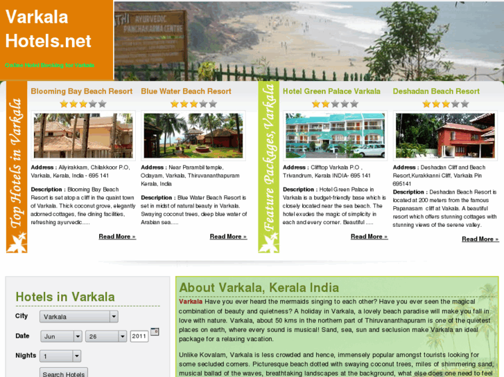 www.varkalahotels.net