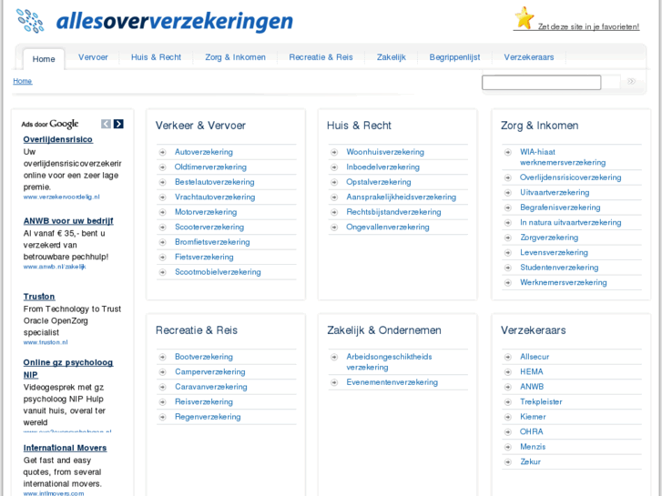 www.allesoververzekeringen.nl