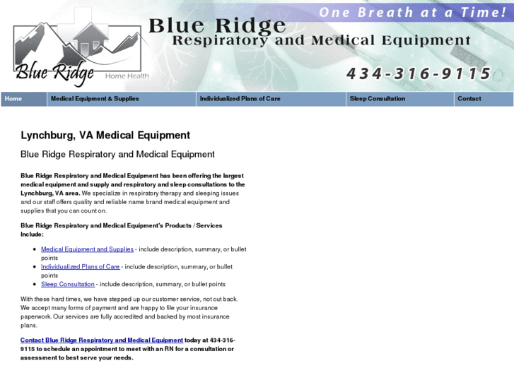 www.blueridgemedicalequipmentva.com