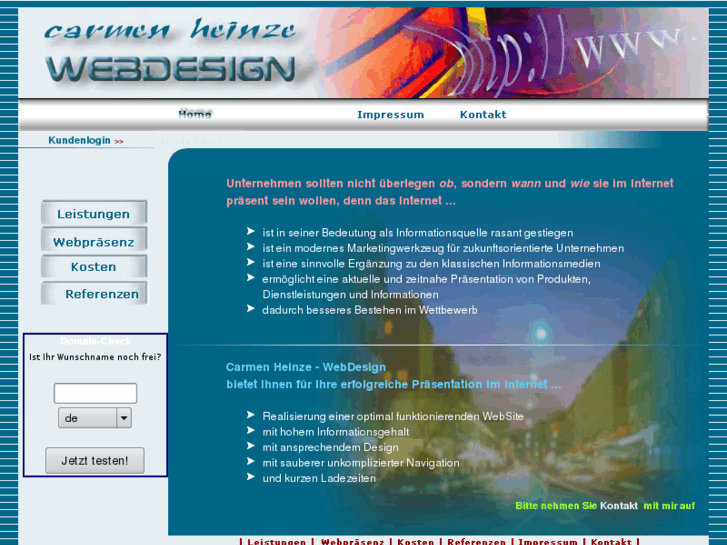 www.carmenheinze-webdesign.de