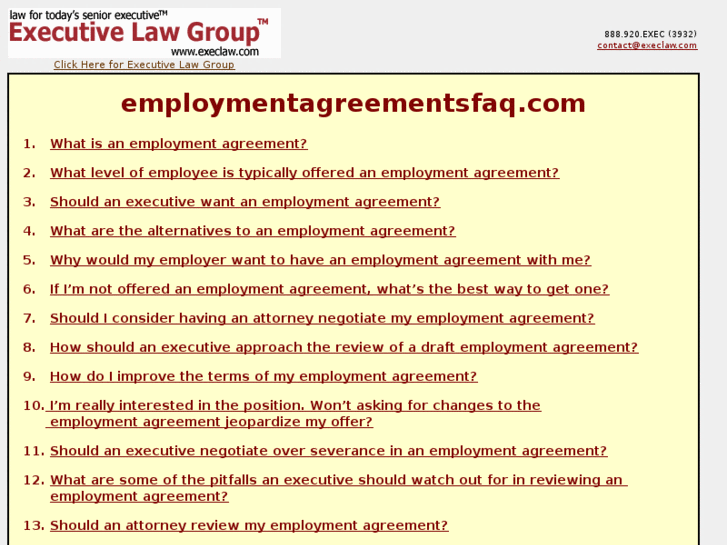 www.employmentagreementsfaq.com