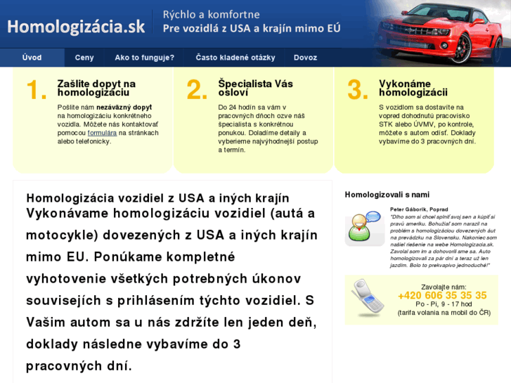 www.homologacia.sk