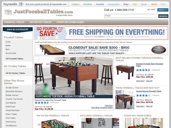 www.justfoosball-tables.com