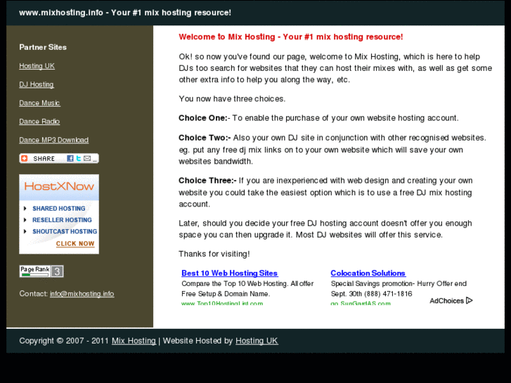 www.mixhosting.info