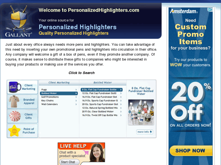 www.personalizedhighlighters.com