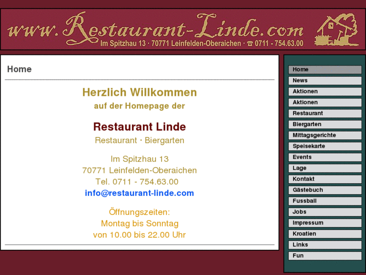 www.restaurant-linde.com