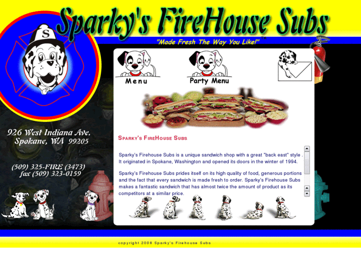 www.sparkysfirehousesubs.com