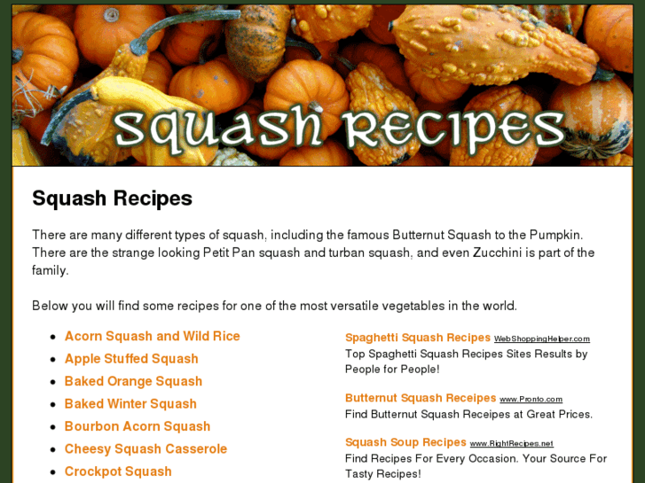 www.squashrecipes.us