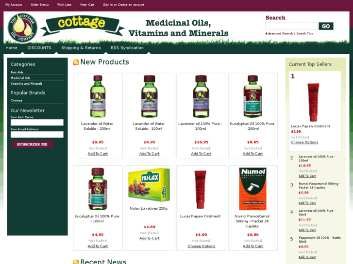 www.thecottageoilcompany.com