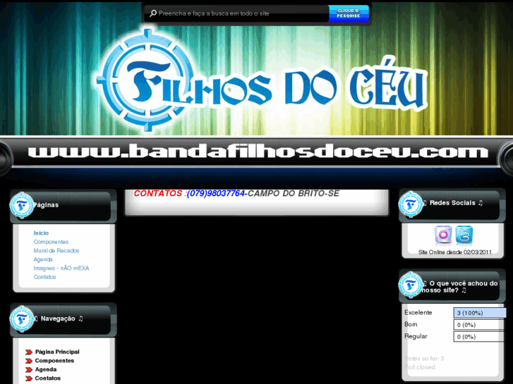 www.bandafilhosdoceu.com