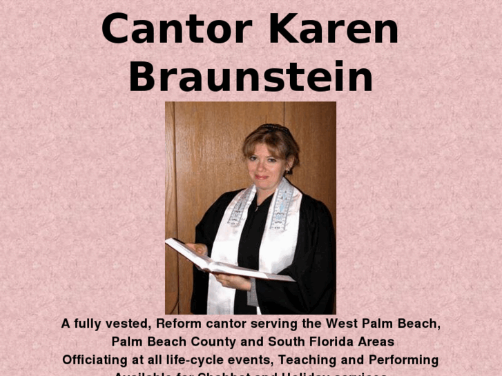 www.cantorkarenbraunstein.com