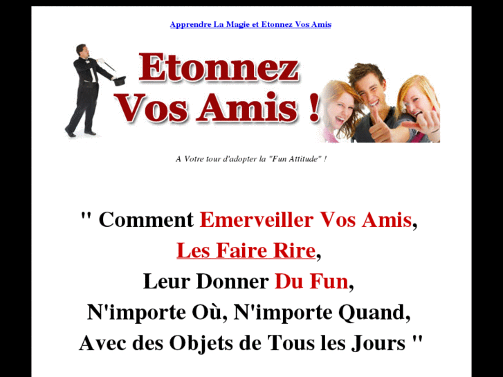 www.comment-etonner-vos-amis.com