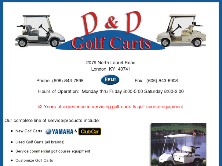 www.danddgolfcarts.com