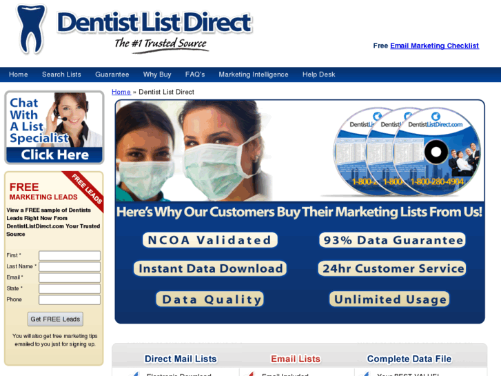 www.dentistlistdirect.com