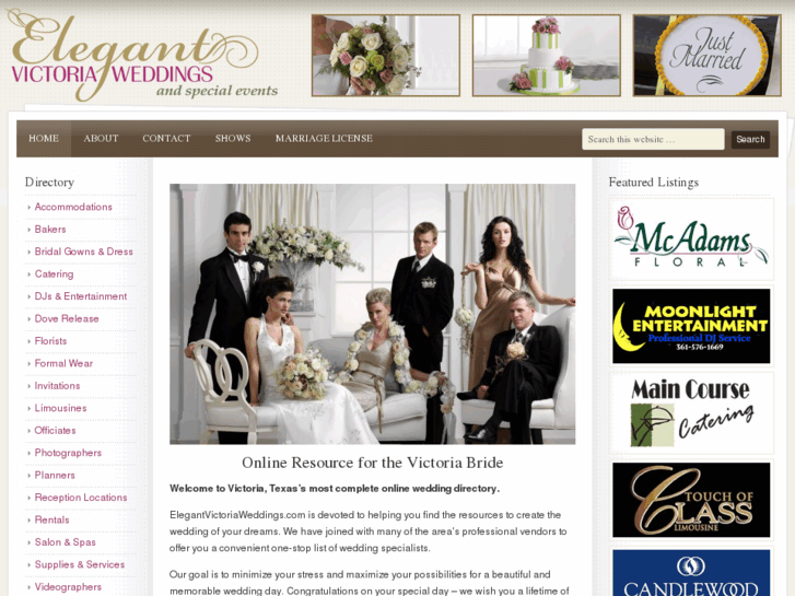 www.elegantvictoriaweddings.com